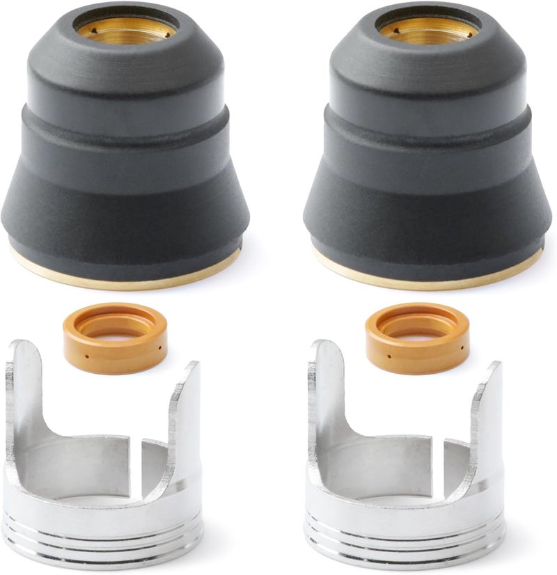 GLOXTED 2 Pack Tip Kit Replacement for Harbor Freight Titanium Plasma Cutter 45 IPT-45 TI-PC45 56255 56811/65 for Torch IPT-65 TI-PC65 58895 - Image 1